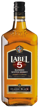 LABEL 5 WHISKY 40° 70CL Afbeeldingen van LABEL 5 WHISKY 40° 70CL
