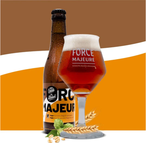 Afbeeldingen van FORCE MAJEURE TRIPEL 24X33CL BAK