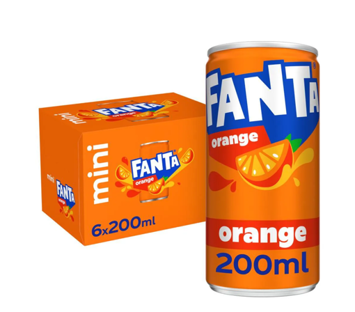 Afbeeldingen van FANTA MINI CAN 4X6X20CL
